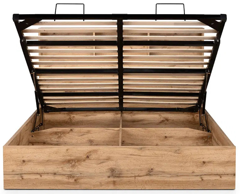 Bali Ottoman Gas Lift Storage Bed Frame