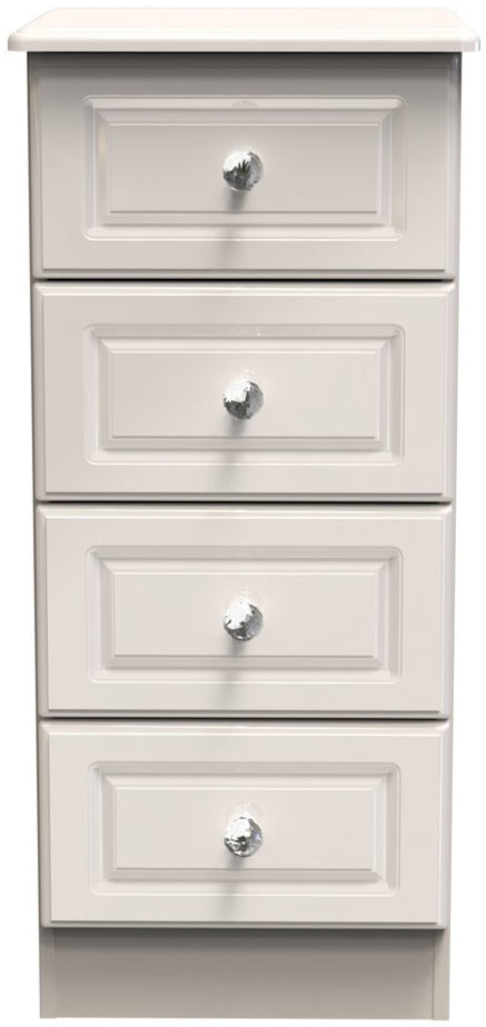 Balmoral 4 Drawer Bedside Table