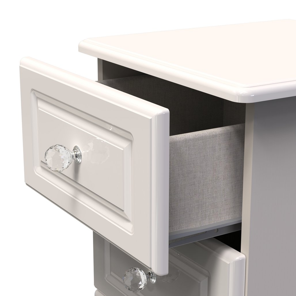 Balmoral 5 Drawer Bedside Table