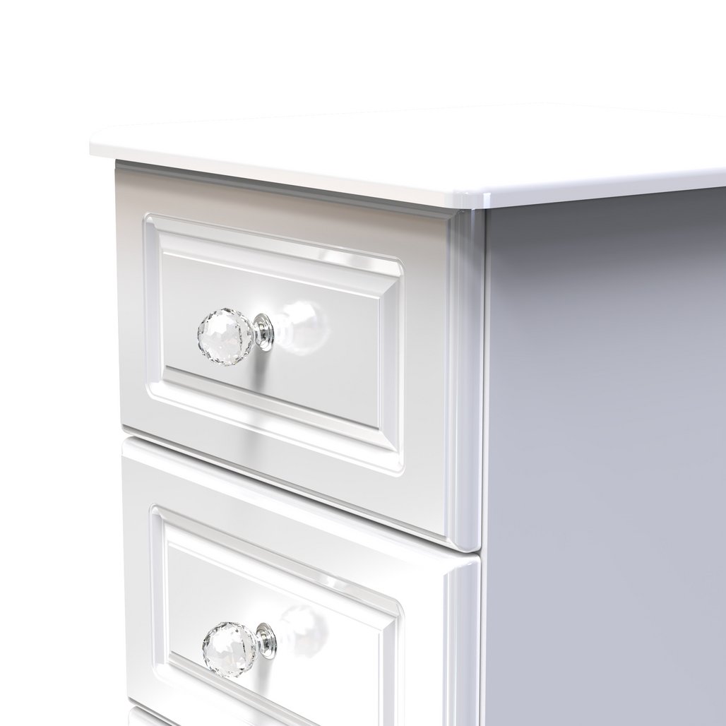 Balmoral 5 Drawer Bedside Table