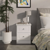 Balmoral 2 Drawer Bedside Table
