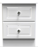 Balmoral 2 Drawer Bedside Table