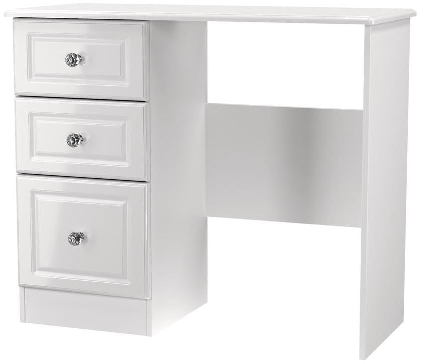 Balmoral 3 Drawer Single Pedestal Dressing Table