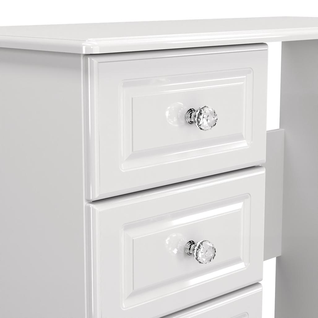 Balmoral 3 Drawer Single Pedestal Dressing Table