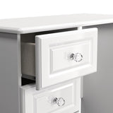 Balmoral 3 Drawer Single Pedestal Dressing Table