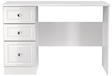 Balmoral 3 Drawer Single Pedestal Desk