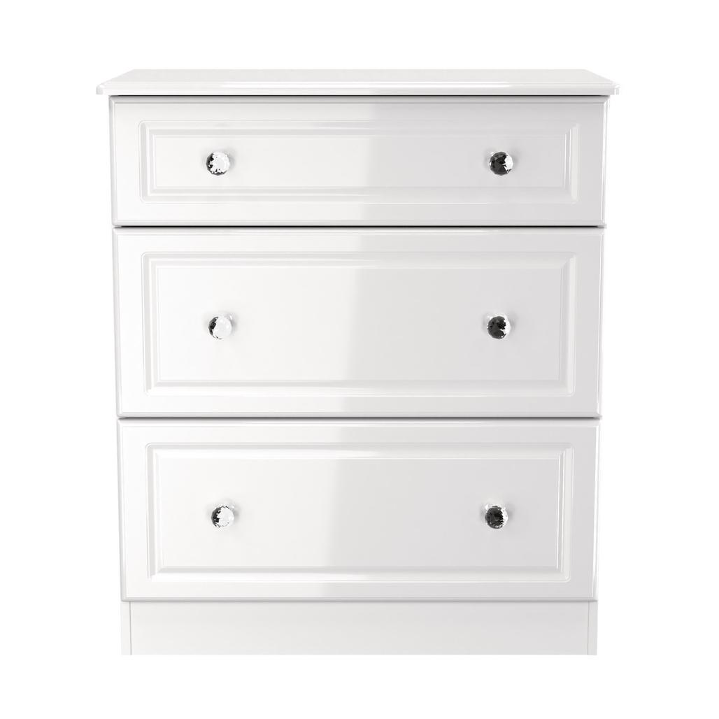Balmoral 3 Drawer Deep Chest of Drawers