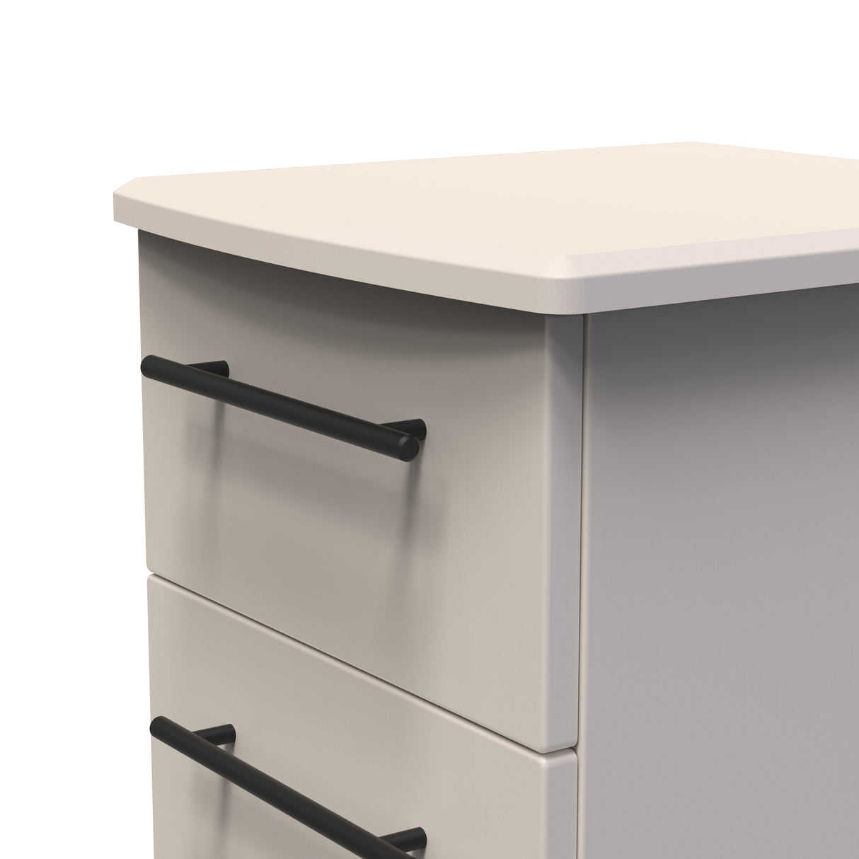 Beverley 3 Drawer Bedside Cabinet