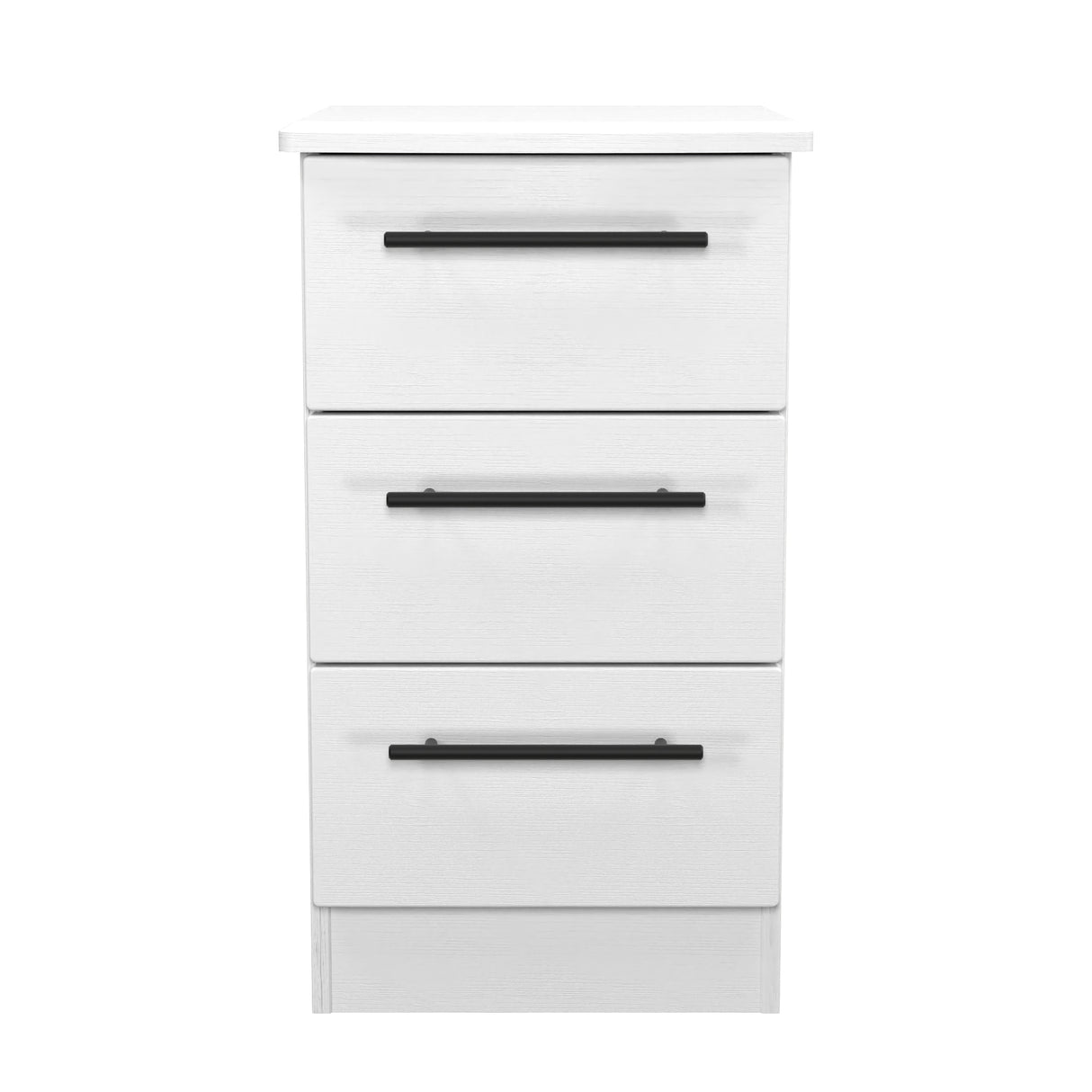 Beverley 3 Drawer Bedside Cabinet