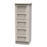 Beverley Kashmir 5 Drawer Bedside Cabinet