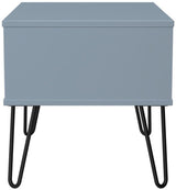 Harlequin 1 Drawer Midi Chest with Black Hairpin Legs
