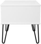 Harlequin 1 Drawer Midi Chest with Black Hairpin Legs