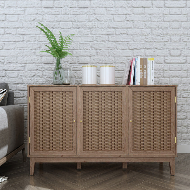 Bordeaux Rattan Large 3 Door Sideboard