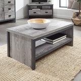 Boston Grey Simple Coffee Table