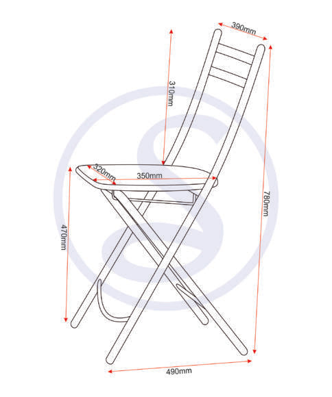 Budget Butterfly Folding Space Saving Dining Set in Beech and Silver