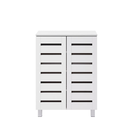 Euston Modern 2 Door Shoe Storage Cabinet