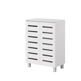 Euston Modern 2 Door Shoe Storage Cabinet