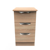 Camden 3 Drawer Bedside Cabinet