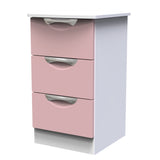 Camden 3 Drawer Bedside Cabinet