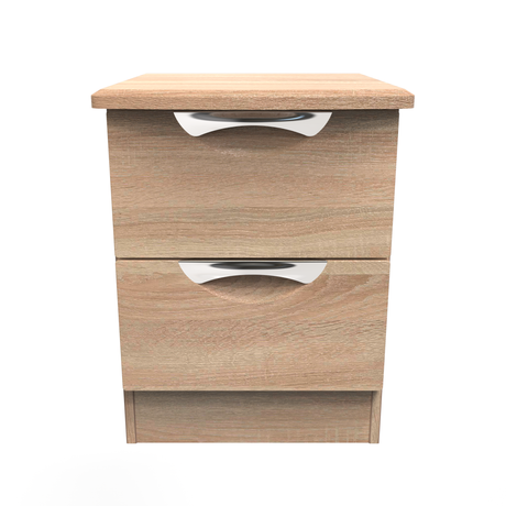 Camden 2 Drawer Bedside Cabinet