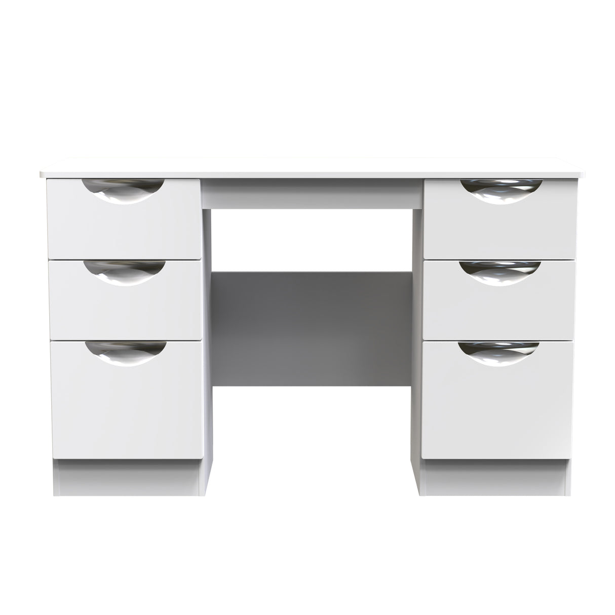 Camden Double Pedestal 6 Drawer Dressing Table