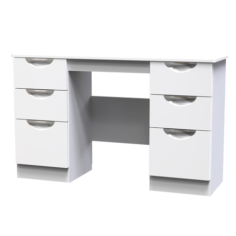 Camden Double Pedestal 6 Drawer Dressing Table