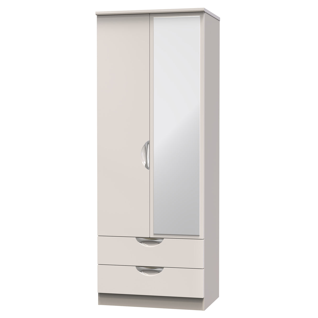 Camden 2 Door 2 Drawer Mirrored Wardrobe