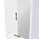 Camden 2 Door 2 Drawer Mirrored Wardrobe