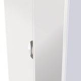 Camden Tall Mirrored 2 Drawer 2 Door Double Wardrobe