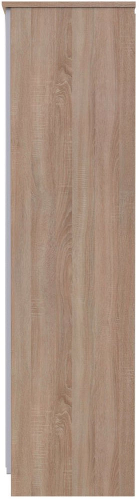 Camden Tall Mirrored 2 Door Double Wardrobe