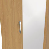 Camden Tall Mirrored 2 Door Double Wardrobe