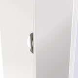 Camden Tall Mirrored 2 Door Double Wardrobe