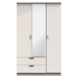 Camden 3 Door 2 Drawer Mirrored Wardrobe