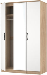 Camden Mirrored 3 Door Triple Wardrobe
