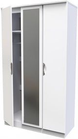 Camden Mirrored 3 Door Triple Wardrobe