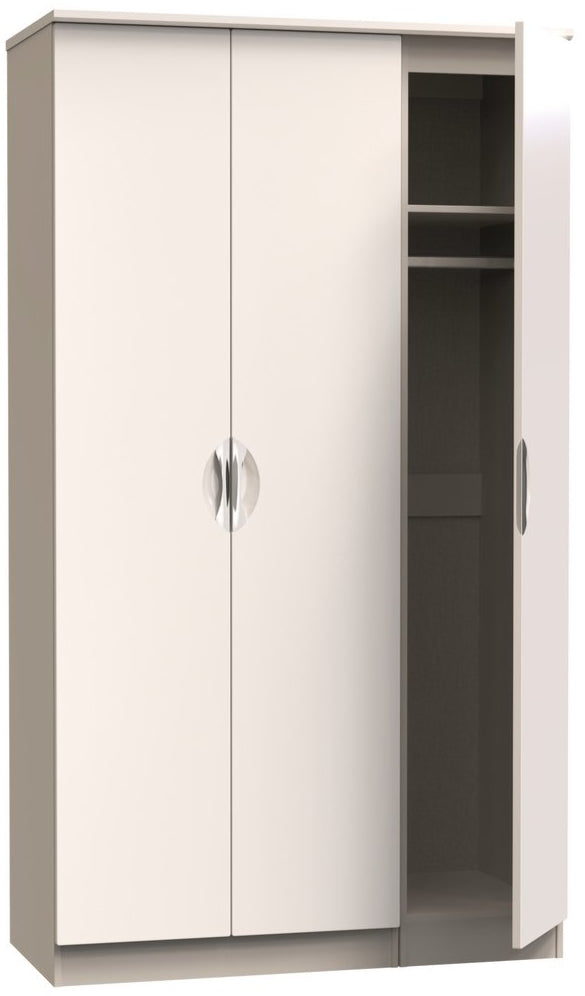 Camden Tall 3 Door Triple Wardrobe