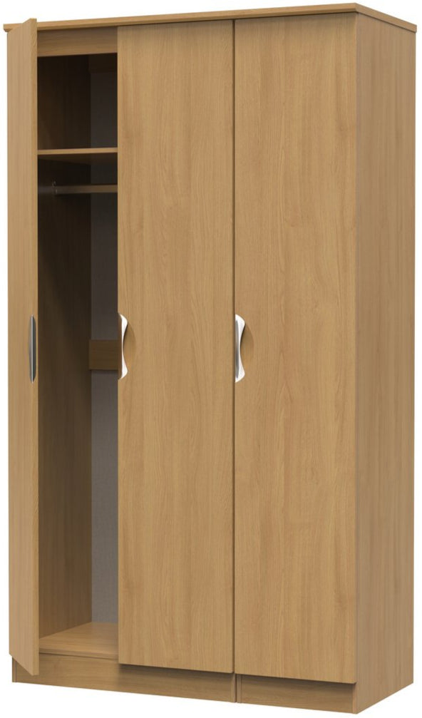 Camden Tall 3 Door Triple Wardrobe