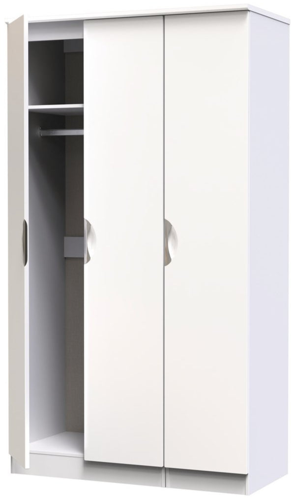 Camden Tall 3 Door Triple Wardrobe