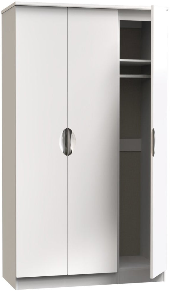 Camden Tall 3 Door Triple Wardrobe