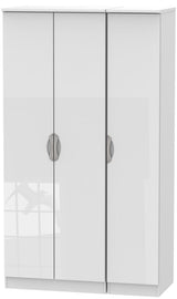 Camden Tall 3 Door Triple Wardrobe