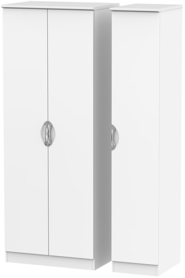 Camden Tall 3 Door Triple Wardrobe