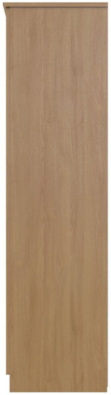 Camden Tall Mirrored Large 2 Drawer 3 Door Triple Wardrobe