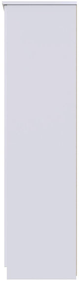 Camden Tall Mirrored Large 2 Drawer 3 Door Triple Wardrobe
