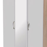 Camden Tall Mirrored 3 Door Triple Wardrobe