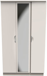 Camden Tall Mirrored 3 Door Triple Wardrobe