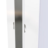 Camden Tall Mirrored 3 Door Triple Wardrobe