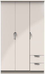 Camden 2 Drawer 3 Door Triple Wardrobe