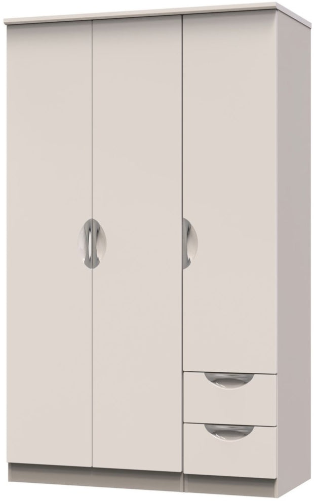 Camden 2 Drawer 3 Door Triple Wardrobe