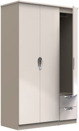 Camden 2 Drawer 3 Door Triple Wardrobe