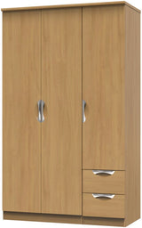 Camden 2 Drawer 3 Door Triple Wardrobe